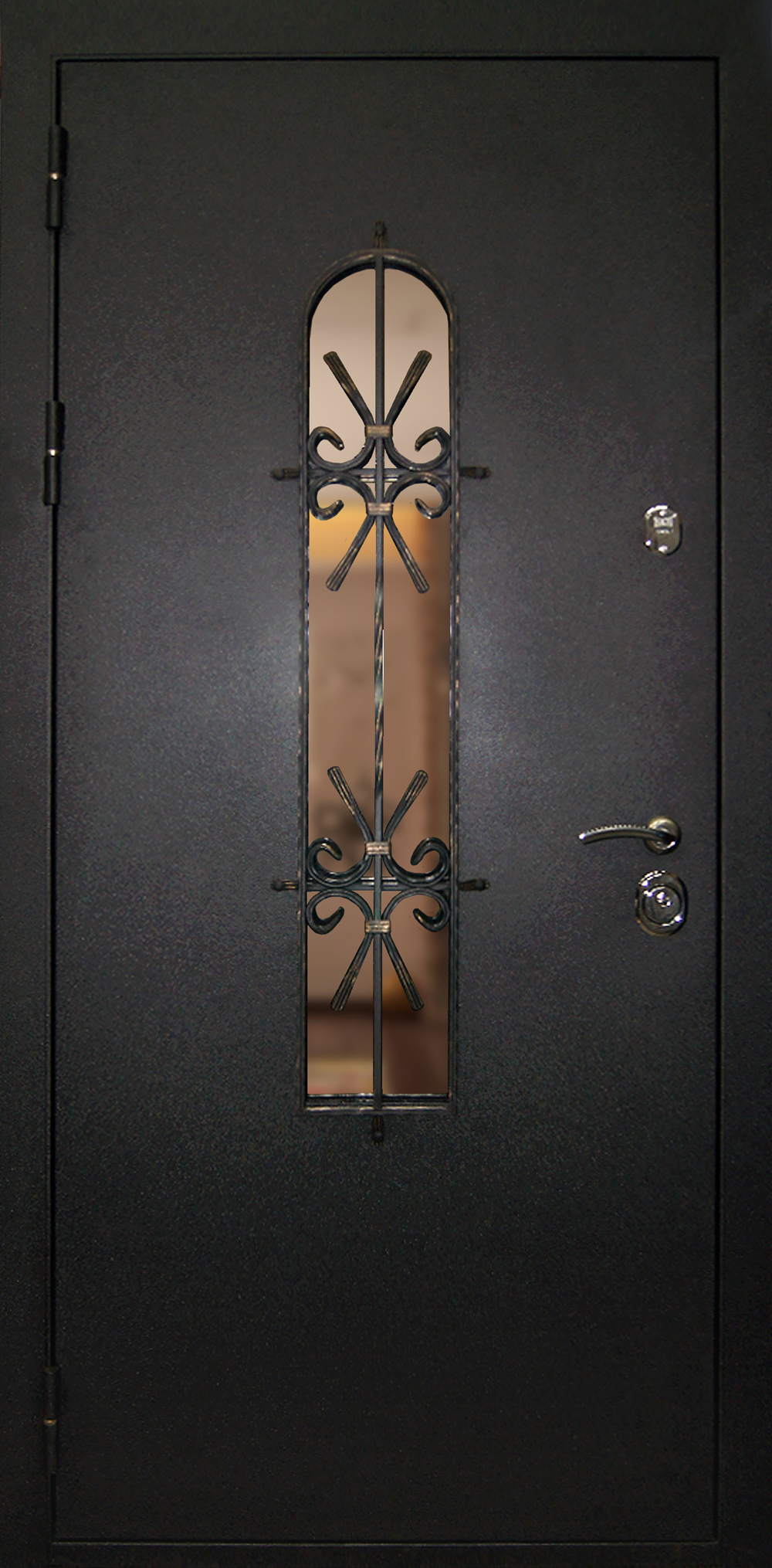Дверь с терморазрывом и стеклом. Kaadas k9 входные двери со стеклом. ТМК двери входные Рим с ковкой. Дверь входная со стеклом и ковкой и терморазрывом.